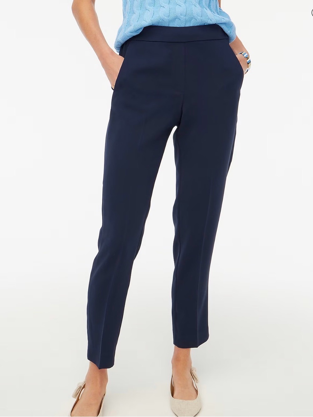 J.Crew Factory Jamie Pull-On Pant Olive Green